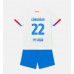 Maillot de foot Barcelona Ilkay Gundogan #22 Extérieur vêtements enfant 2023-24 Manches Courtes (+ pantalon court)